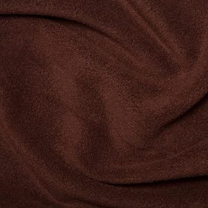 Chocolate Brown fleece fabric