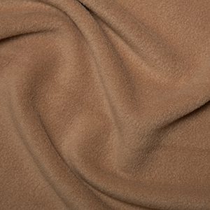 Mid Tan fleece fabric