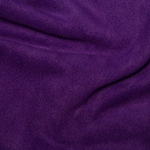 Purple fleece fabric