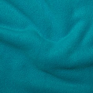 Turquoise fleece fabric